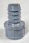 Espiga para manguera de 1" x rosca macho MPT de 1" SCH 80 PVC de alta resistencia 