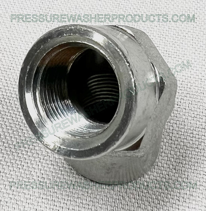 3/8" FPT x 3/8" FPT 45 Degree Steel Elbow