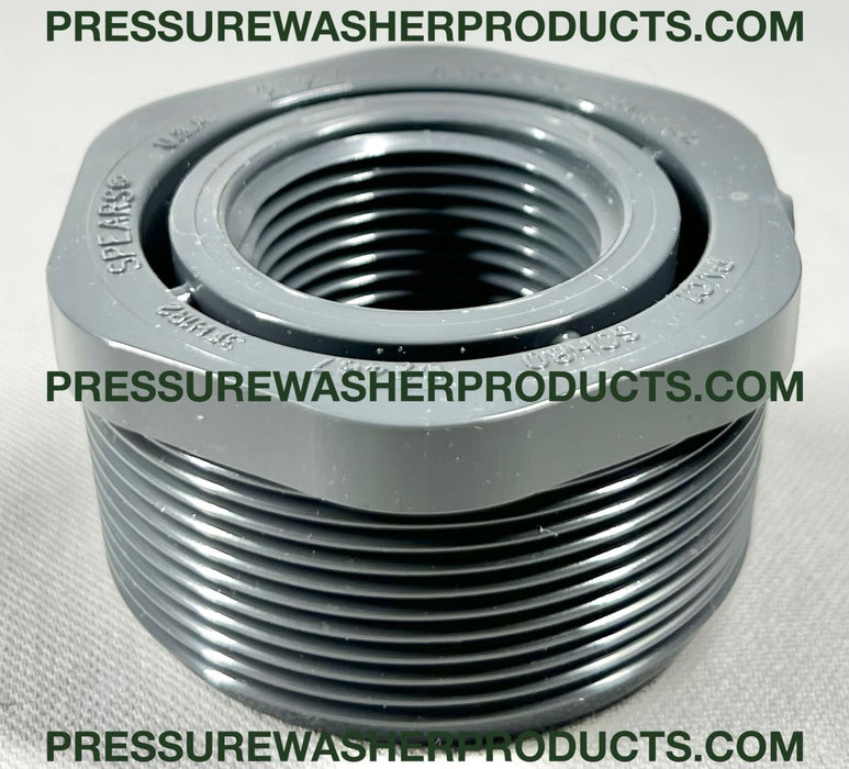 2" MPT X 1" FPT SCH80 PVC REDUCING BUSHING FOR USE AT TOTE
