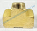 1/2" FPT x 1/2" FPT x 1/2" FPT Brass Tee