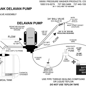 1 Tank Delavan Diagram