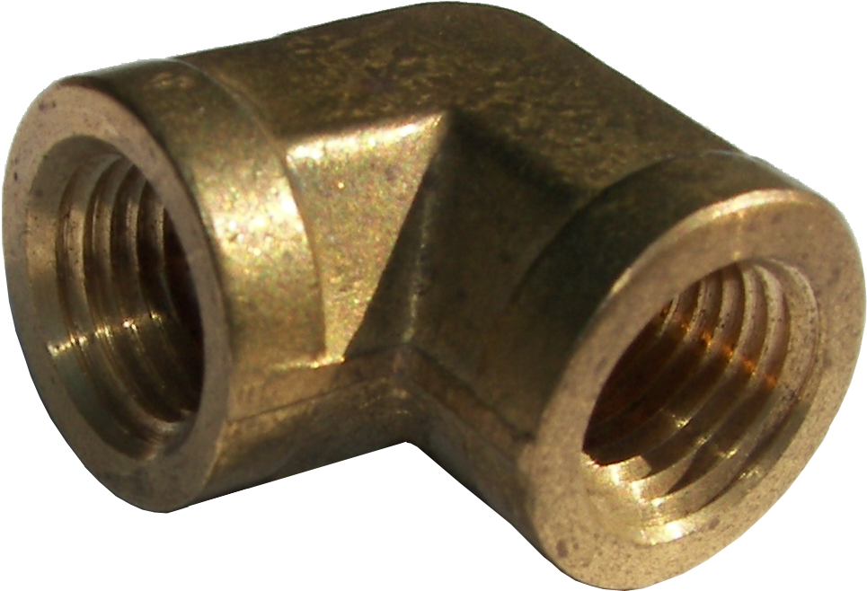 1/4” FPT Elbow Brass