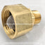 3/4" FGH Female Garden Hose Swivel x 3/8" MPT Heavy Duty Brass