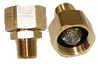 Conector giratorio FGH de 3/4" x conector hexagonal MPT de 1/2"