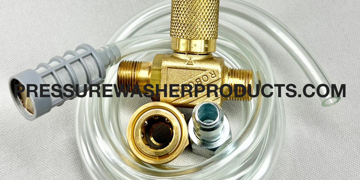 Robokim #2 High Draw Adjustable Chemical Injector QC Kit ...