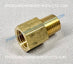 1/4" FPT x 1/4" MPT Brass Male Adapter Heavy Duty Low Pressure Use
