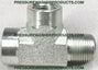 1/2" FPT x 1/2" MPT x 1/2" FPT Steel Street Tee