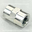 1/2" FPT Steel Hex Coupler 5000 psi