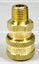 Foster 1/4" MPT Male Socket Brass Quick Connect Coupler