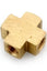 1/4" FPT Cross Brass