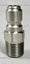 3/8" MPT Male Plug Stainless Steel General Pump Quick Connect