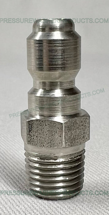 1/4" MPT Male Plug Stainless Steel Quick Connect