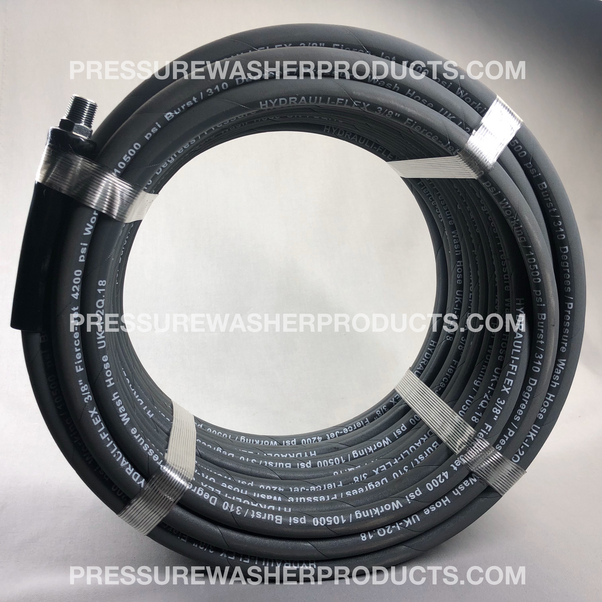 100' Fierce Jet Pressure Wash Hose 1/2 2 - Wire Hose
