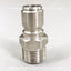 Foster 3/8" MPT Male Plug Stainless Steel Quick Connect