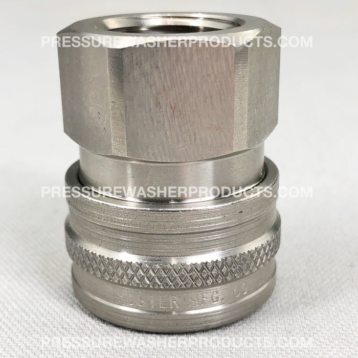 Foster 3/8" FPT Female Socket Stainless Steel Quick Connect Coupler