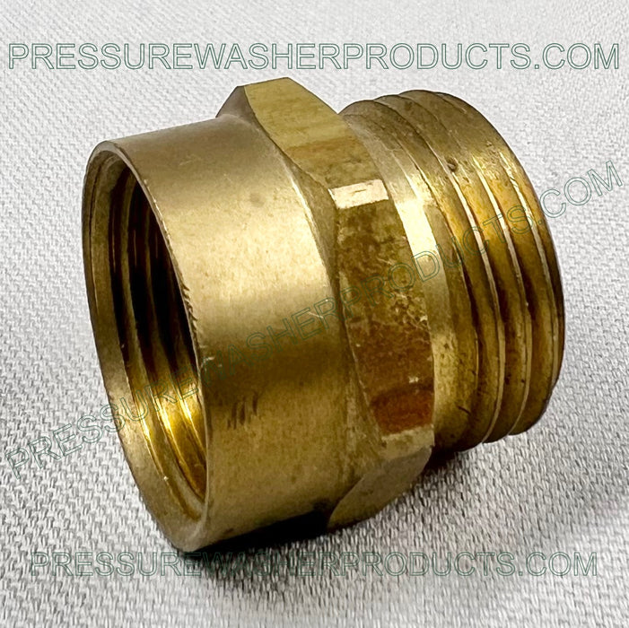 3/4" Male Garden Hose x 3/4" FPT Brass