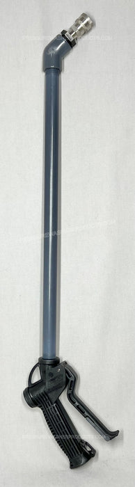 Conjunto de pistola de lavado suave de 24", SCH 80, varilla de 1/2", 45 y control de calidad de acero inoxidable