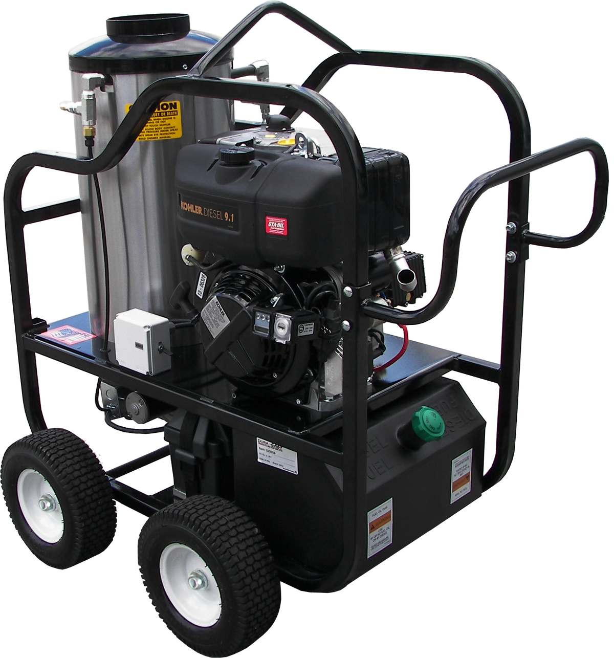 4012-15G Pressure-Pro 4 gpm 3200 psi Portable Hot ALL Diesel