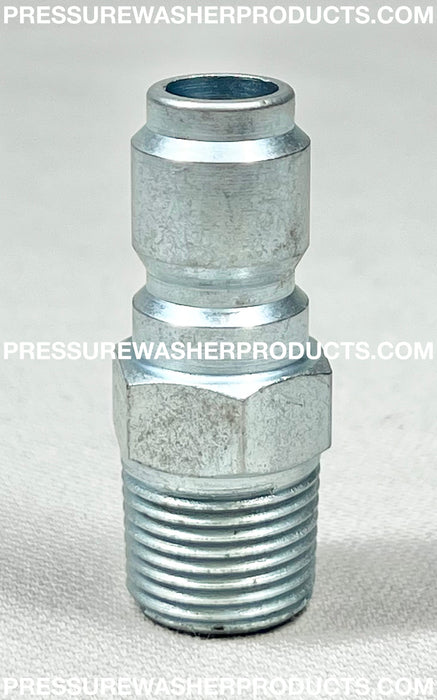 3/8" MPT Male Plug Plated Breco