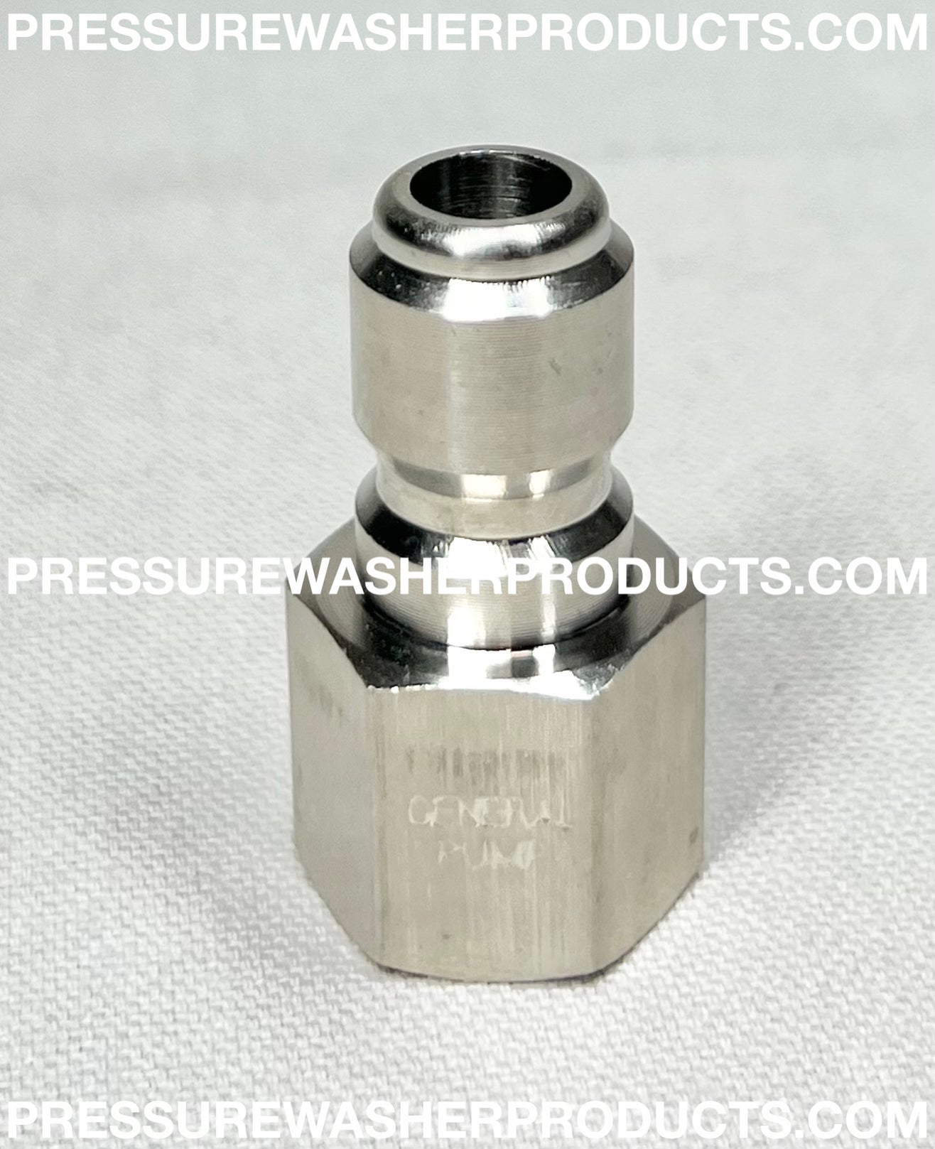 GENERAL PUMP QUICK CONNECT 3/8" FPT STAINLESS STEEL FEMALE PLUG D10078