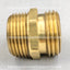 3/4” Male Garden Hose MGH X 3/4" MPT Brass