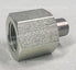 Adaptador macho FPT de 1/2" x MPT de 3/8" de acero, 5000 PSI