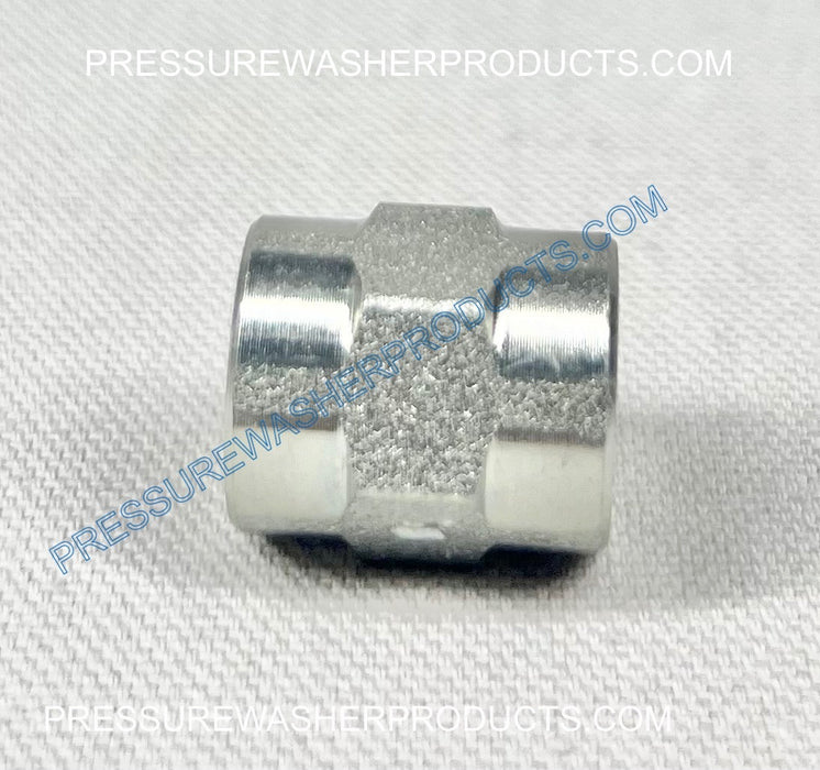 1/8" Steel Hex Coupler 5000 PSI