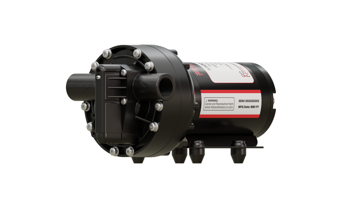 Remco 5.3 GPM 60 PSI Demand Pump Softwash Roof Wash Pump 1/2" FPT