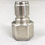 Foster 1/2" FPT Female Plug Stainless Steel Quick Connect