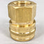 Foster 1/2" FPT Female Socket Brass Quick Connect Coupler