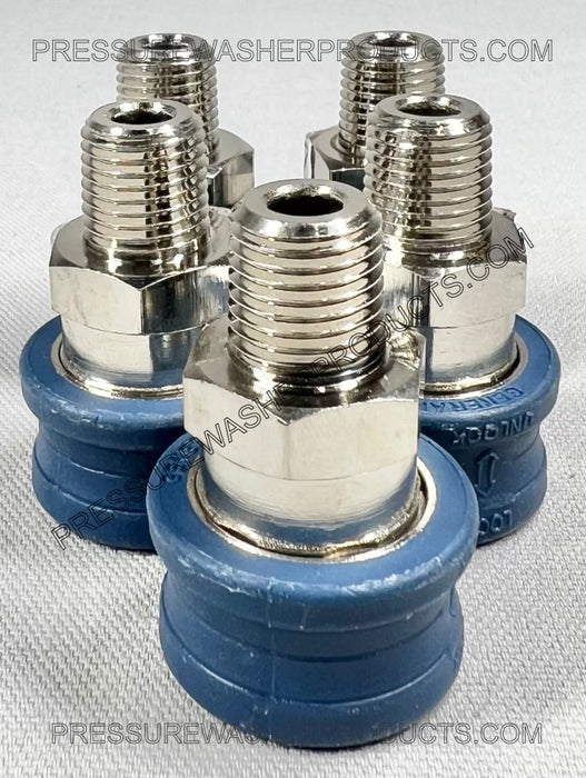 5 Pack:  Insulated Collar 1/4" Male Socket / Coupler Coated