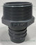 1 1/2" Hose Barb x 2" MPT Male Pipe Thread SCH 80 PVC Heavy Duty