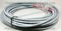 3/8" ID x 200' 6000 psi Smooth Cover R2 2 Wire Braid Grey Pressure Wash Hose