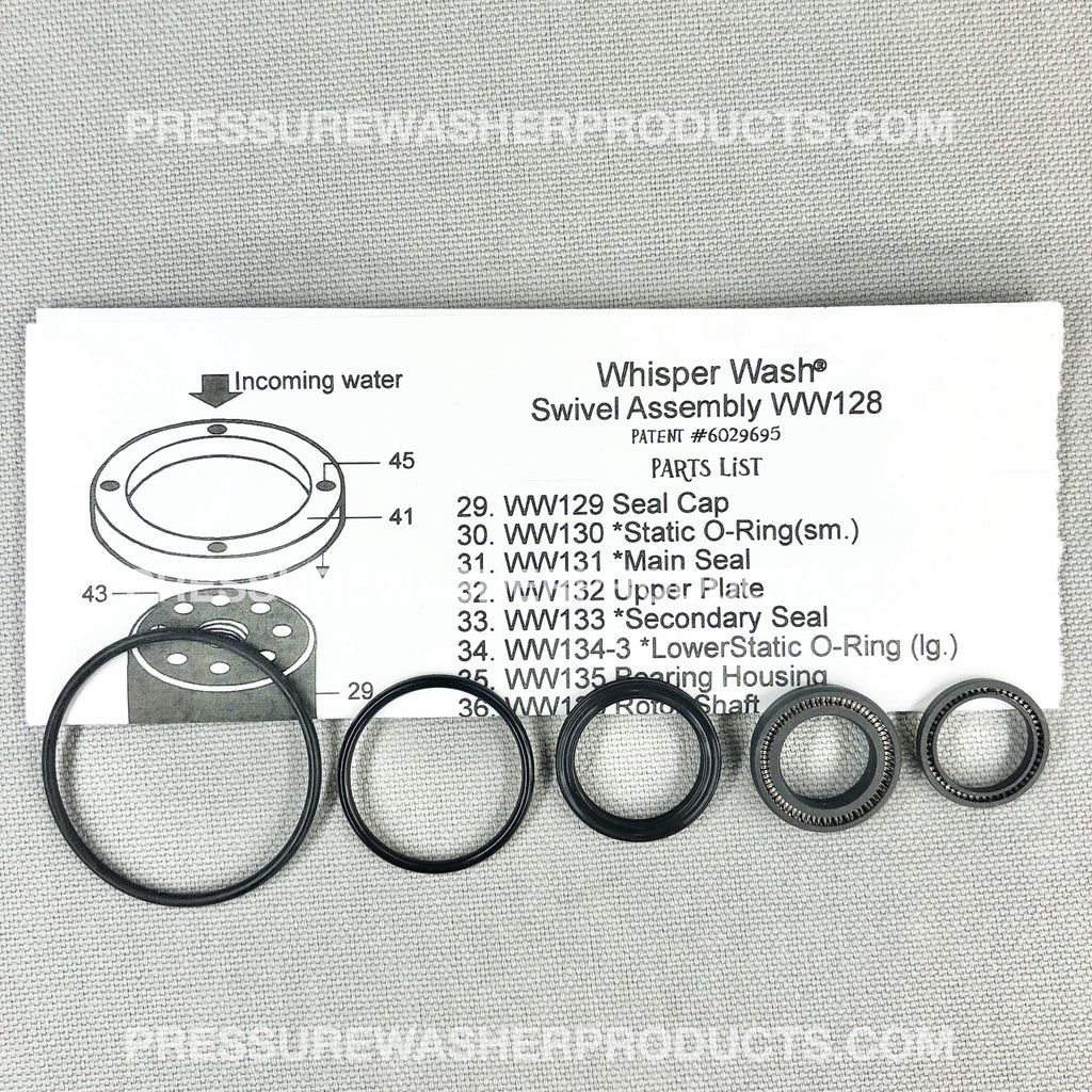 Swivel Repair Kit - Legacy Swivels - Shop Pressure Washer Parts