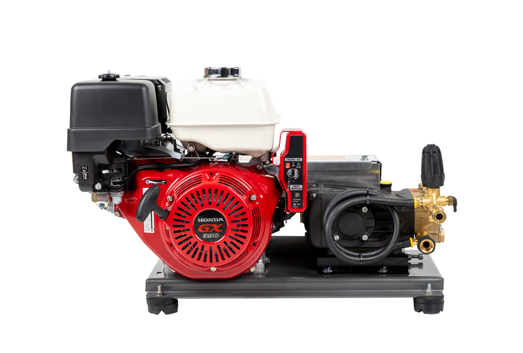 4.2 gpm 4200 psi Pressure Washer KEY START Honda General Pump Skid Cold TSS1511