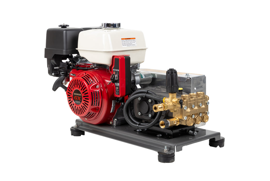 4.2 gpm 4200 psi Pressure Washer KEY START Honda General Pump Skid Cold TSS1511