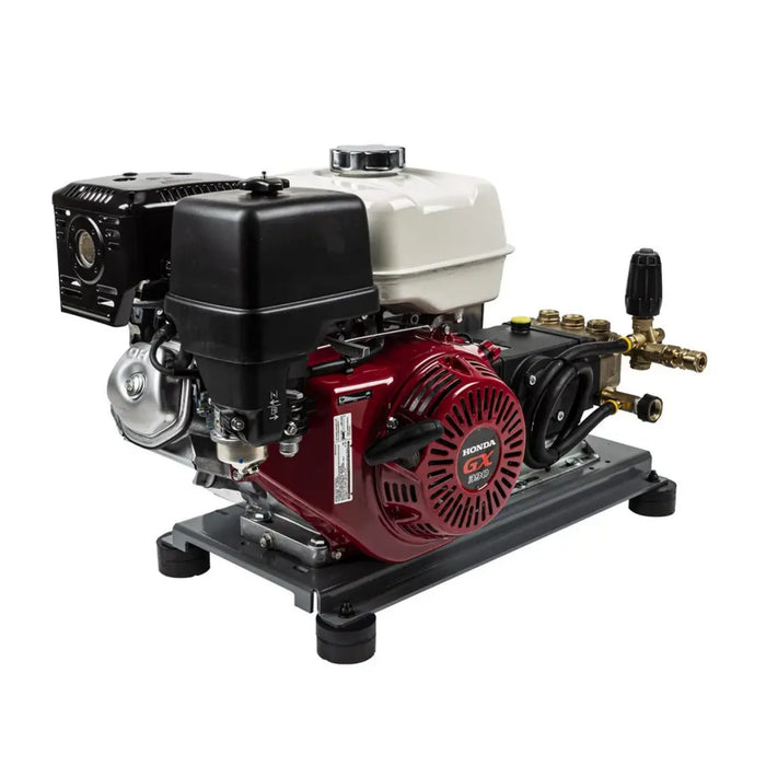 4.2 gpm 4200 psi Pressure Washer Skid Mounted PULL START Cold Water