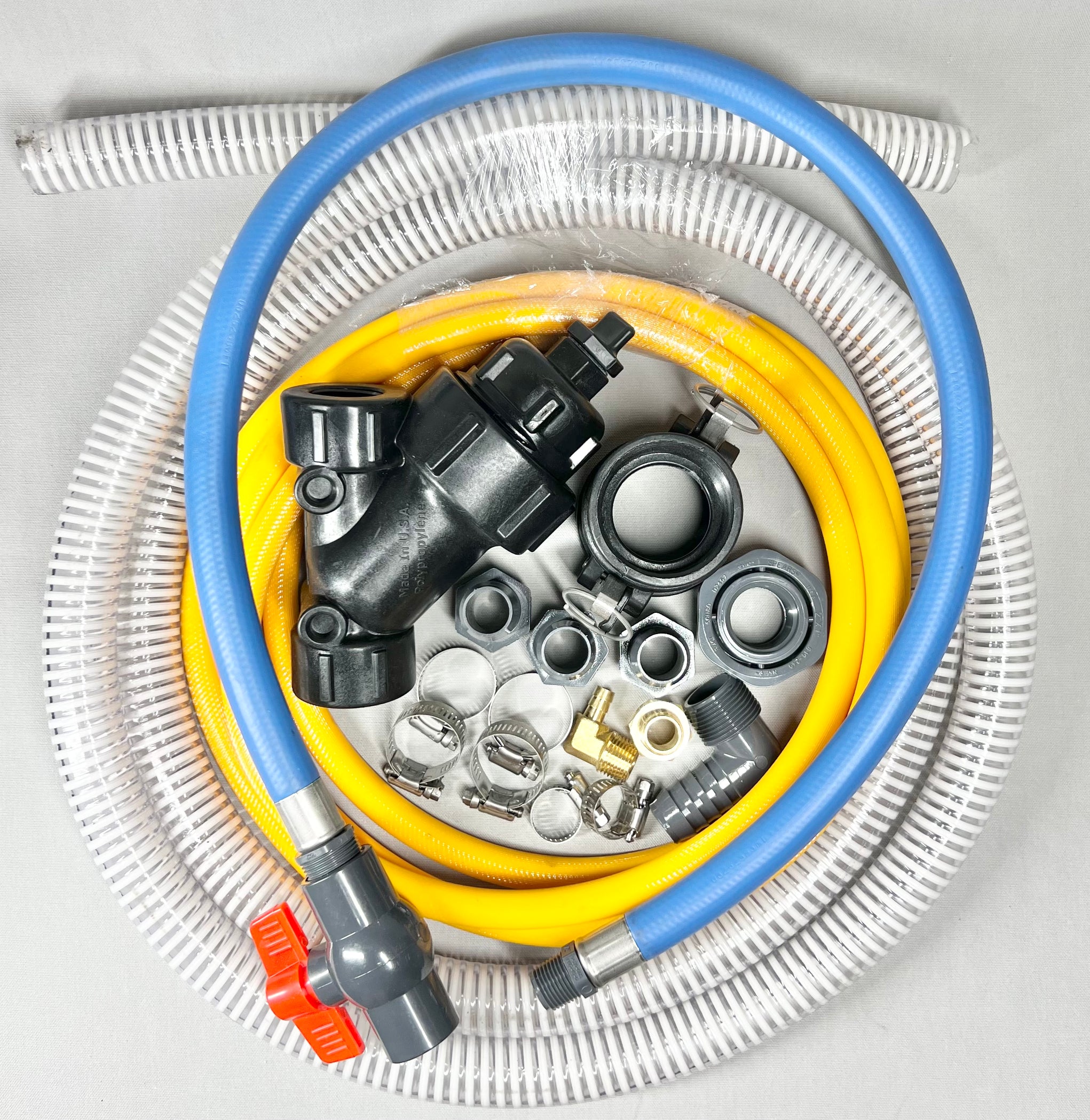 36.5 GPM PRESSURE WASHER PLUMBING KIT FOR IBC TOTE SQUARE TANK, PL4