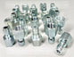 25 Pack Quick Connect Female Plug 1/4" FNPT Steel Plated