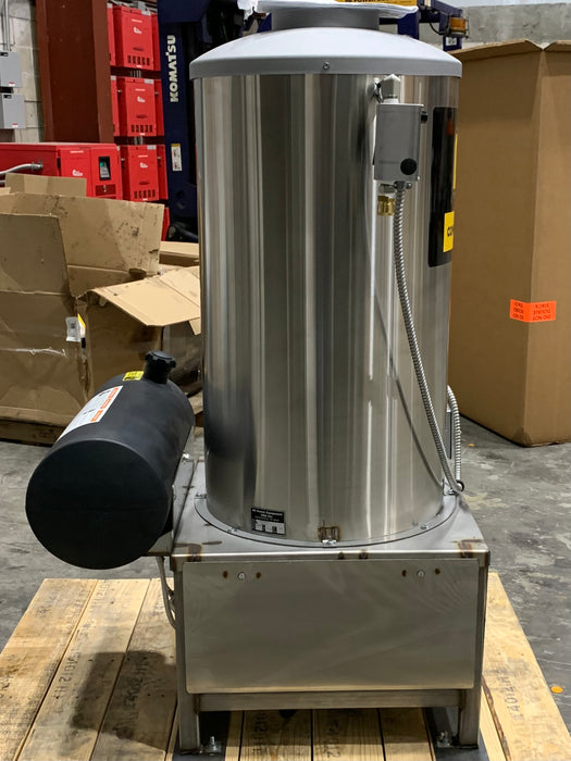 Caja caliente vertical alimentada con aceite diésel de 8 a 10 gpm, 3500 psi y 12 voltios CC 