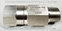 1/2" Check Valve Stainless Steel 1/2" MPT x 1/2" FPT 6000 PSI High Pressure