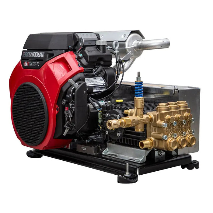 8 gpm 3500 psi Skid Cold Pressure Washer Honda Engine TSF2021