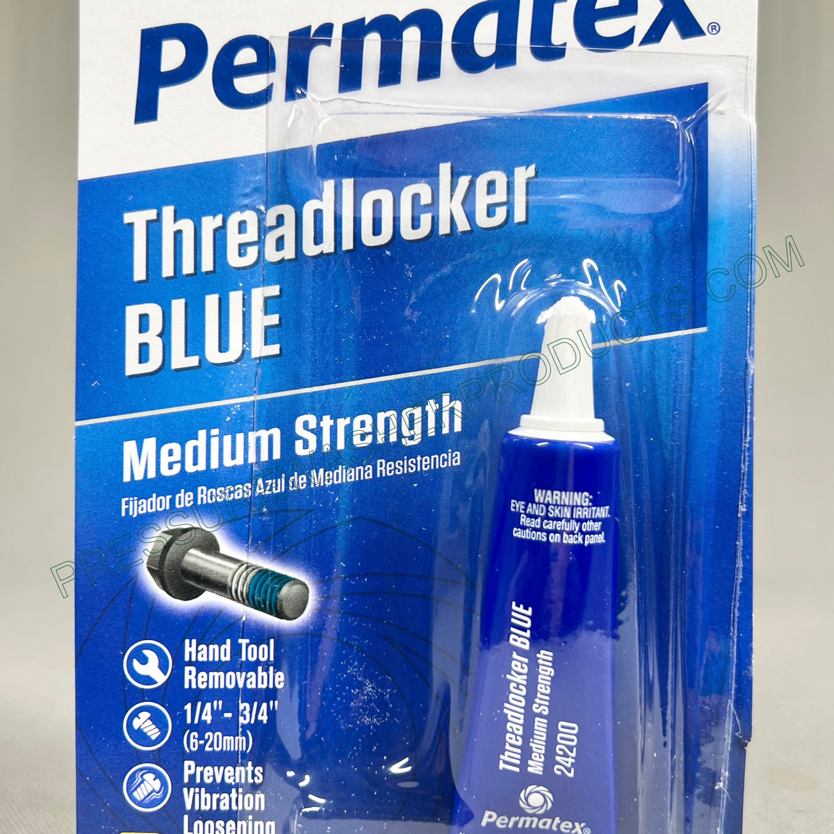 Threadlock Medium Threadlock Blue Removable Liquid Threadlock 6 mL ...
