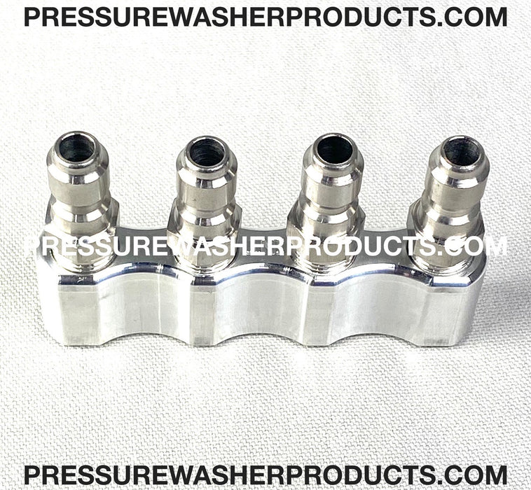 Kyle Davis 4 1/4 MEG Tip Nozzle Holder Made In THe USA Aluminum and Stainless Steel Plugs