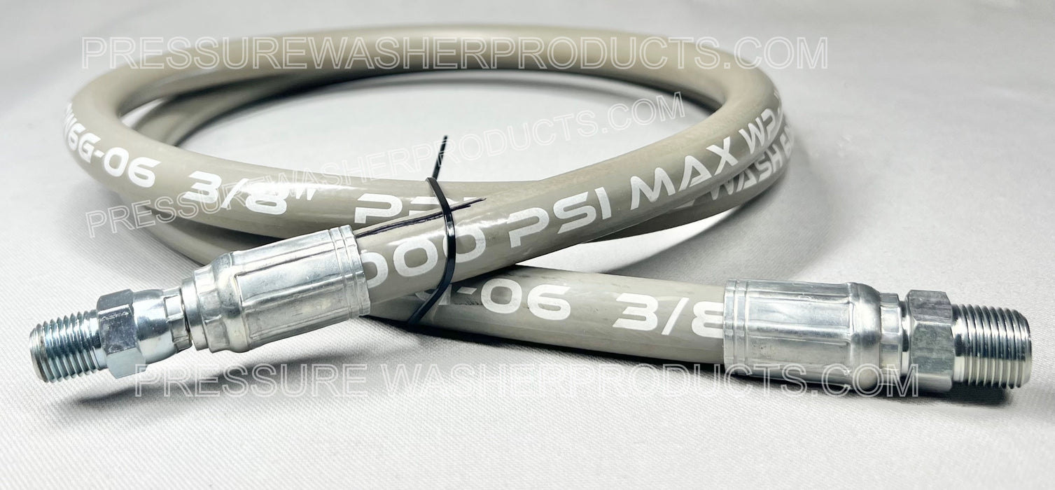 Classic Replacement Hose 3/8" ID 1 Piece 1/4" MPT x 3/8" MPT Ends