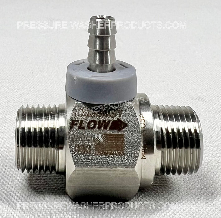 Inyector químico fijo de alta presión de 5 a 8 GPM y 2,3 mm 100776 Bomba general 
