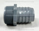 1.5" Hose Barb x 1.5" MPT Male Pipe Thread SCH 80 PVC Heavy Duty