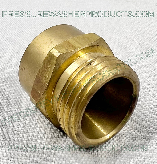 3/4" Male Garden Hose x 3/4" FPT Brass