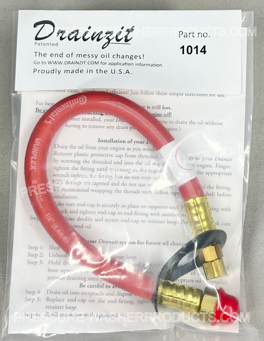 Oil Drain Hose for Honda GX690, GX620, GX630, GX640, GX670, iGX700 and iGX800 Engines