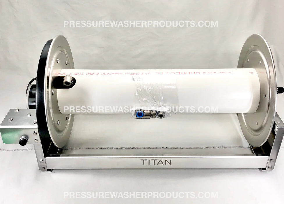 4328E Titan 28" Aluminum Electric Reel with 1/2” Steel Manifold